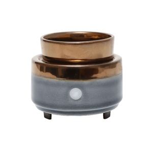 HOST PICK Candle/Wax Melt Warmer, 3-in-1 Blue and Bronze, Plugin Wax Melt Warmer